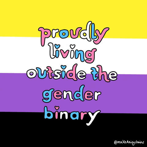 Proudly living outside the gender binary