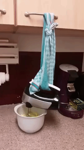 This is how husband help for dinner in funny gifs