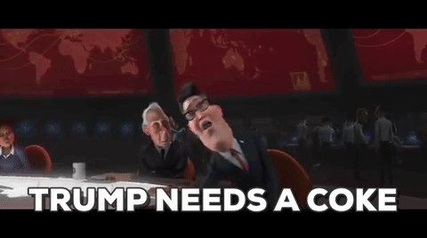 Trump needs a coke