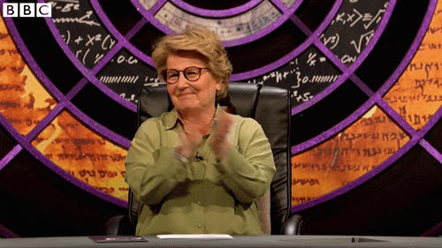 QI presenter Clapping