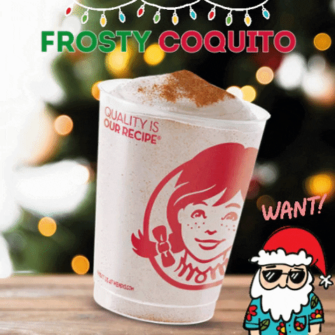 Wendyspr Coquito GIF by Wendy's Puerto Rico