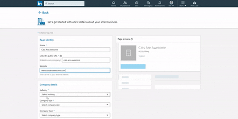 Add logo to Linkedin Company Page