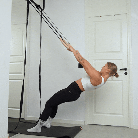 face pull in rings exercise demonstration
