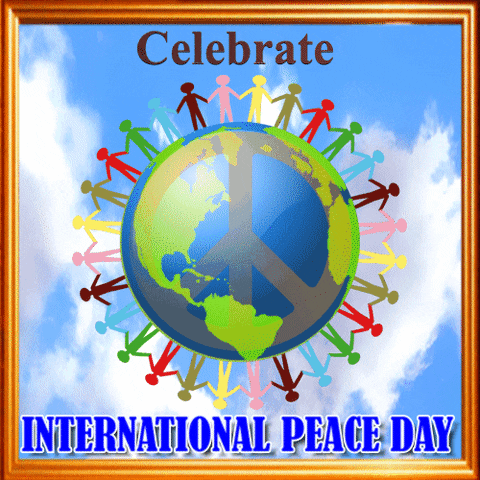 Image result for International Day of Peace gif