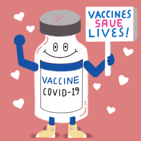 PROUDLY VACCINATED Giphy