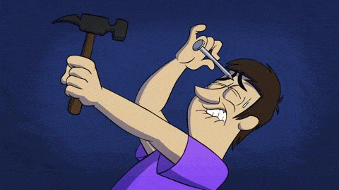 Hammer Nail GIF - Find & Share on GIPHY