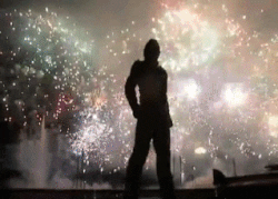 michael jackson fireworks
