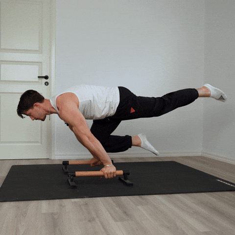 One Leg Planche demonstration