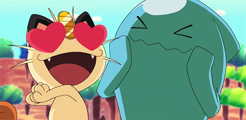 Meowth In Love in valentinesday gifs