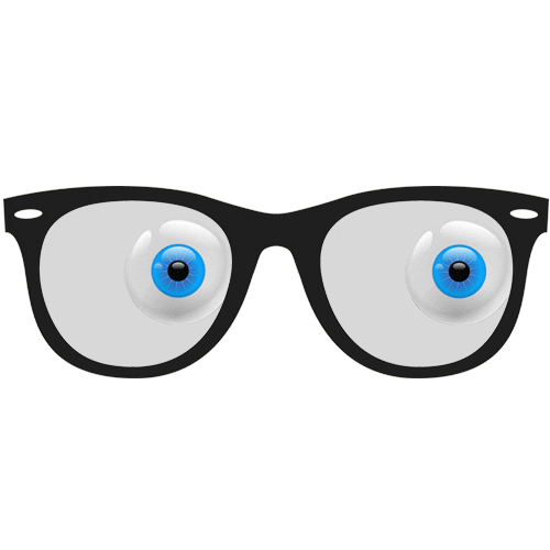 Eye Glasses Sticker by Innovation Leo for iOS & Android GIPHY
