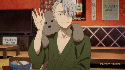 Yuri On Ice Hello GIF by Funimation - Find & Share on GIPHY