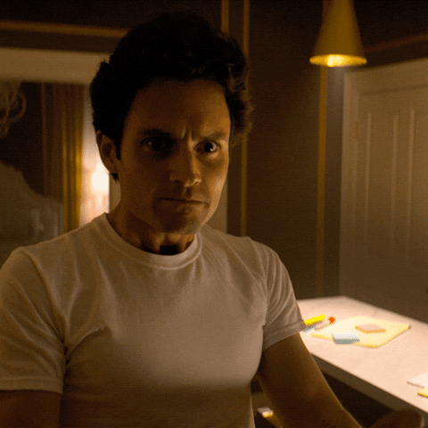 Penn Badgley You Netflix GIF by YOU - Find & Share on GIPHY