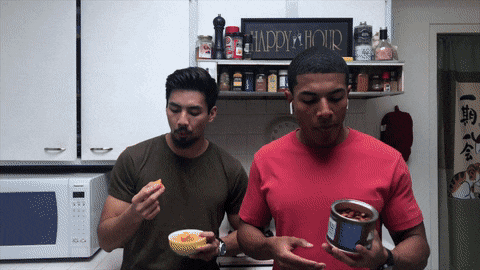 Chewing Eating GIF by Pretty Dudes - Find & Share on GIPHY