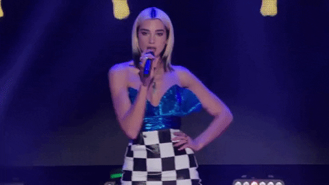 Dua Lipa GIF by New Year’s Rockin’ Eve - Find & Share on GIPHY