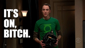 The Big Bang Theory Its On Bitch GIF - Find & Share on GIPHY