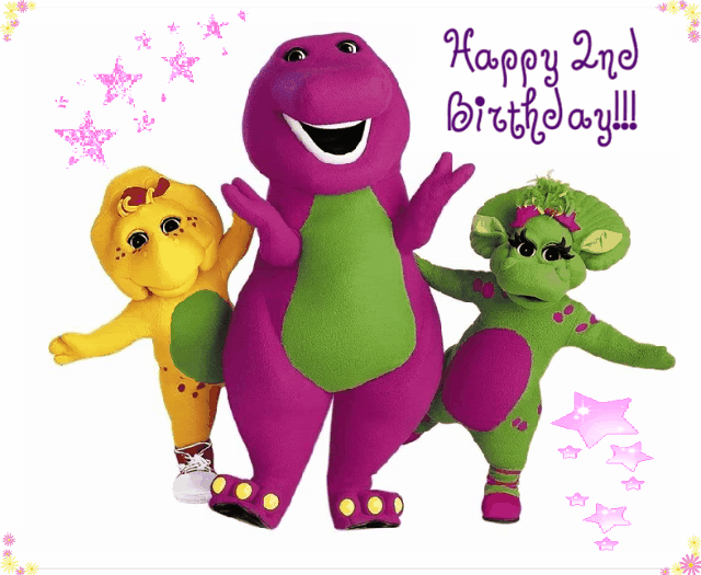 Barney Wallpaper Gif