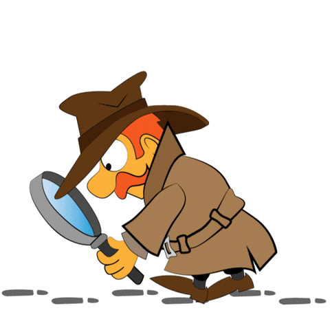 searching for the right content like a detective