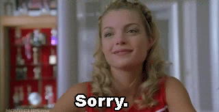 Sorry Not Sorry Courtney GIF