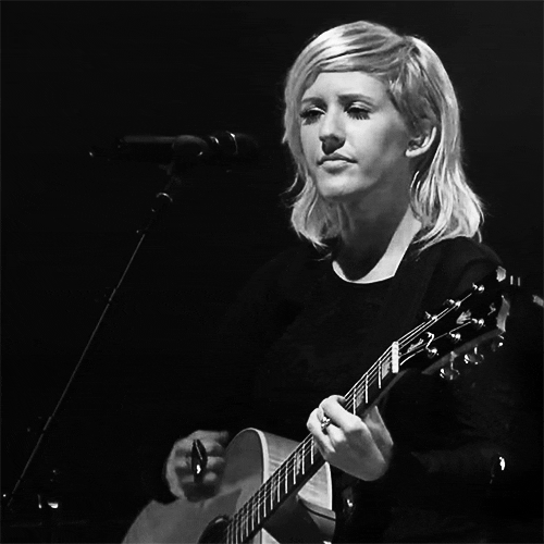 Ellie Goulding The Third One Isnt As Good But Eh Im Done GIF Find