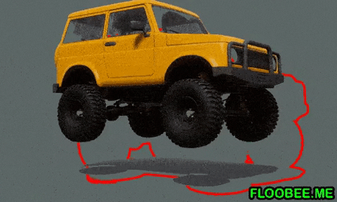 Jumping car in gifgame gifs