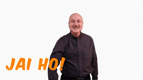 Jai Ho India GIF by Anupam Kher