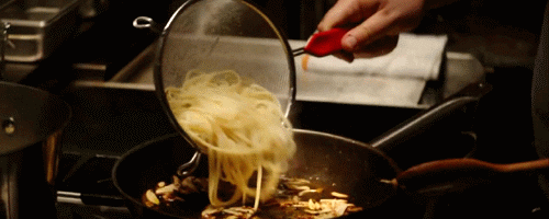 Chef Making Pasta
