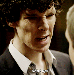 Sherlock Holmes Shut Up GIF - Find & Share on GIPHY