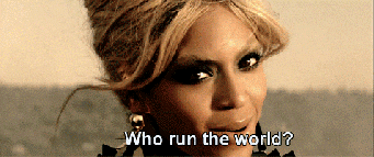 Beyonce Who Run The World video GIF