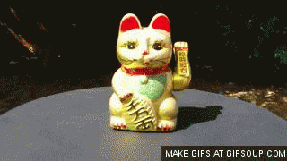 Cat Waving GIF - Find & Share on GIPHY