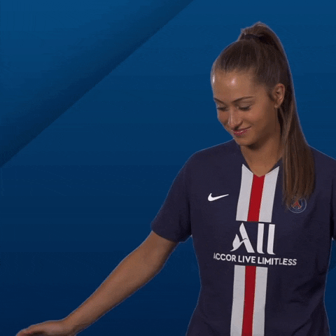 Happy Womens Soccer GIF by Paris Saint-Germain