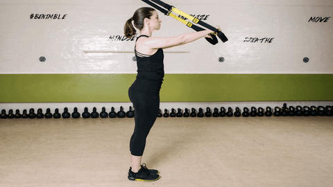 TRX Lunge to I Fly