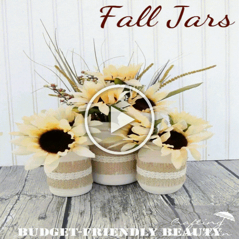 10 Mason Container Crafts for Fall