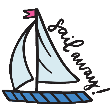 Sail Sailboat Sticker for iOS & Android | GIPHY