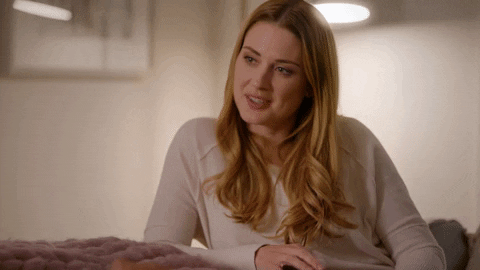 Wondering Alexandra Breckenridge GIF by Hallmark Channel - Find & Share ...