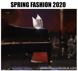 Spring fashion 2020 in funny gifs