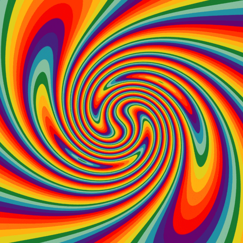 Moving Rainbow Spiral Gif Booyproperty