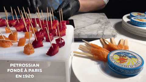 Hungry Smoked Salmon GIF by Petrossian
