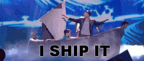GIF saying "I ship it"