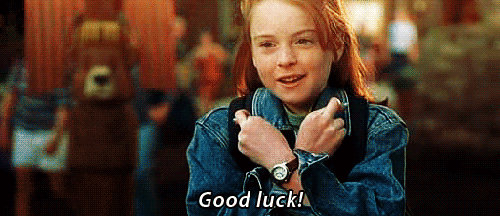 Lindsay Lohan Good Luck GIF - Find & Share on GIPHY