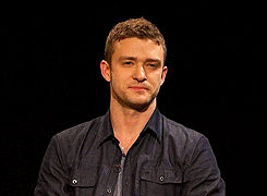 GIF of Justin Timberlake saying, "yes".