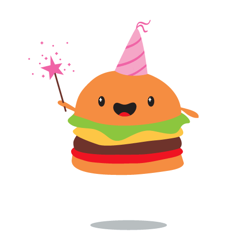 Magic Hamburger Sticker for iOS & Android | GIPHY