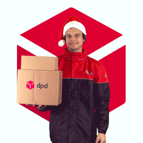 Christmas Deliver GIF by DPD France