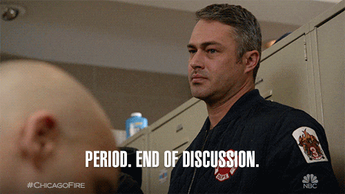 End Of Discussion GIFs - Find & Share on GIPHY