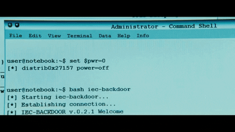 Escena de la película Hackers: ningún sistema es seguro en la que un grupo de hackers ejecuta un robo