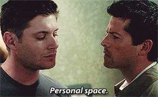 Image result for personal space gif