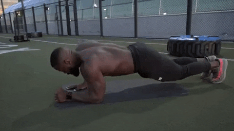 Mike Rashid Alpha Shred Challenge Elbow/Push-Up Plank