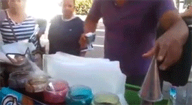 shaving ice
