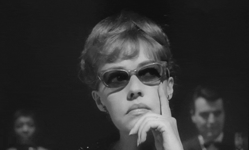 Suspicious Jeanne Moreau GIF - Find & Share on GIPHY