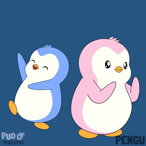 Pudgy Penguins party celebration — portfolio that delivers