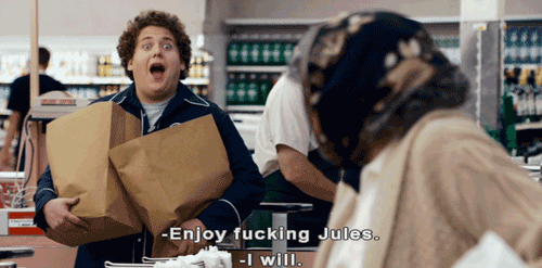 this looks like a job for me gif superbad cast
